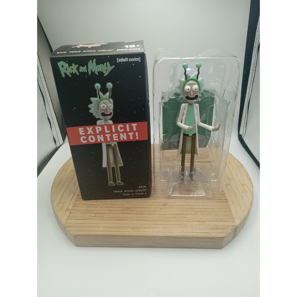 RICK and MORTY Peace‎ Among Worlds Figure Explicit Content Loot Crate Exclusive